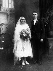 John and Caroline Tobin's Wedding 1923