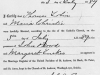 Thomas and Maria's Wedding Certificate