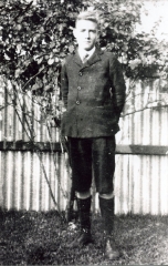 Phonse, a 14-year-old schoolboy at St. Monica's Moonee Ponds, c. 1919