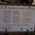 Cemetery sign - Skinner St